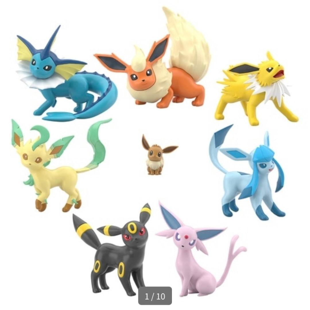 ポケモンスケールワールド パルデア イーブイ進化セット 未使用 ニンフィア付き