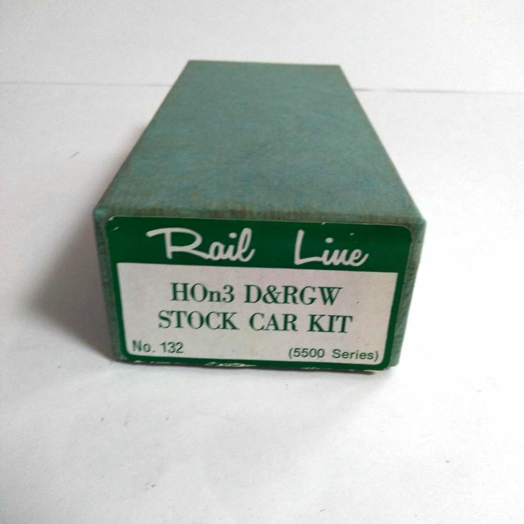鉄道模型 Rail Line HOn3 D&RGW STOCK CAR KIT