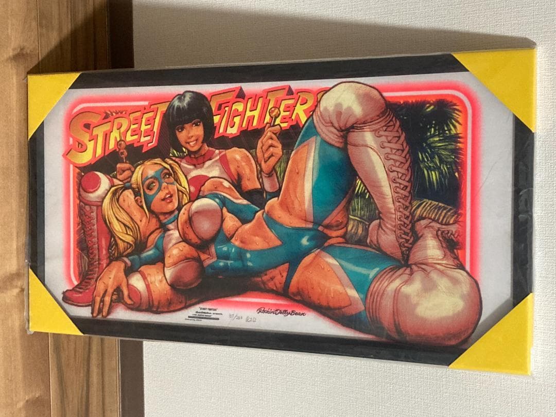 最終値下げ【ロッキン・ジェリー・ビーン】ストリートファイター・シルクスクリーン