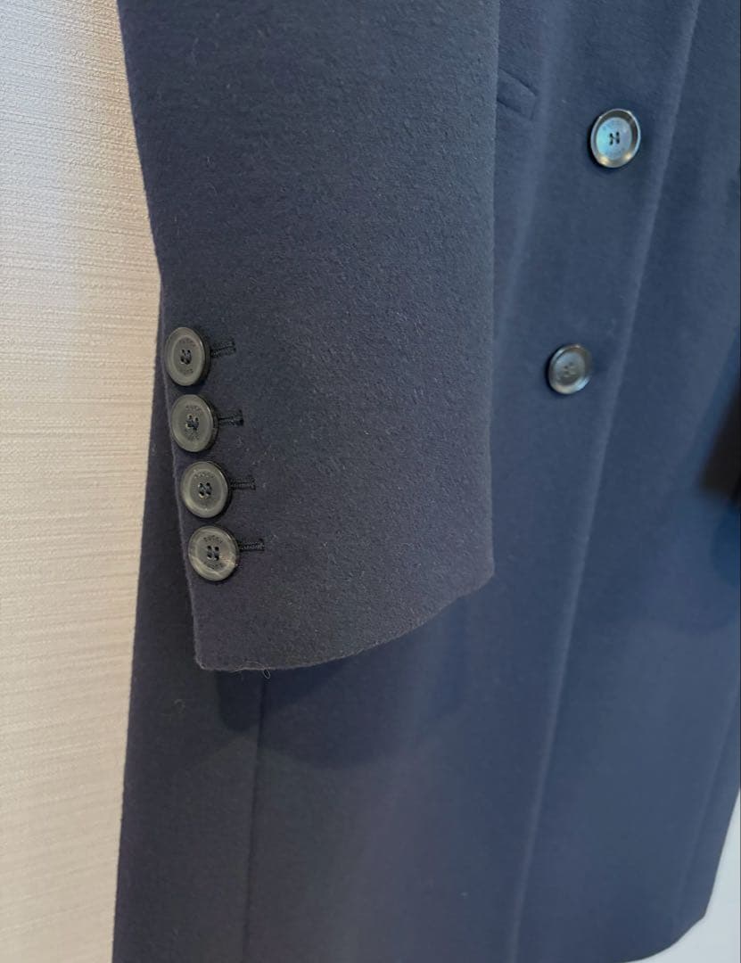 GUCCI グッチ　チェスターコート　ネイビー