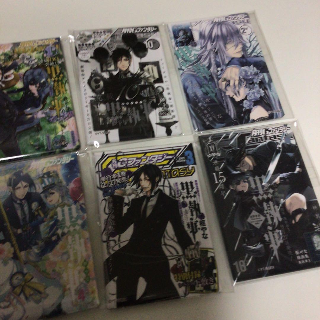 黒執事 スクエア缶バッジ Gファンタジー 30th Anniversary