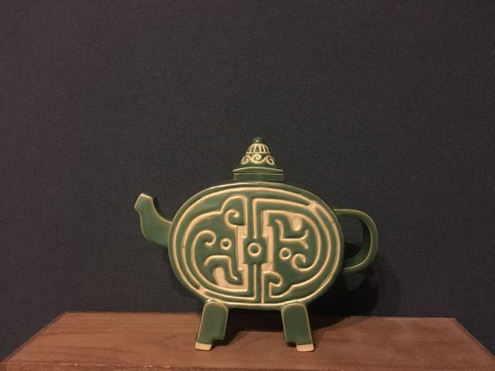 アンティーク雑貨 陶器 置物 ジョウロ