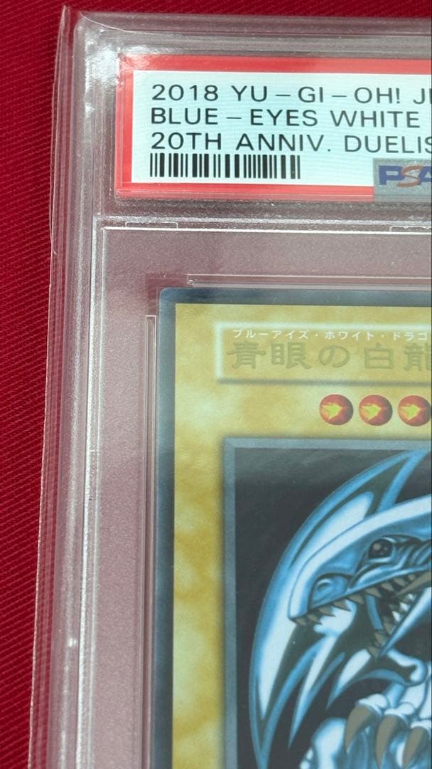 遊戯王 PSA10 青眼の白龍 ステンレス
