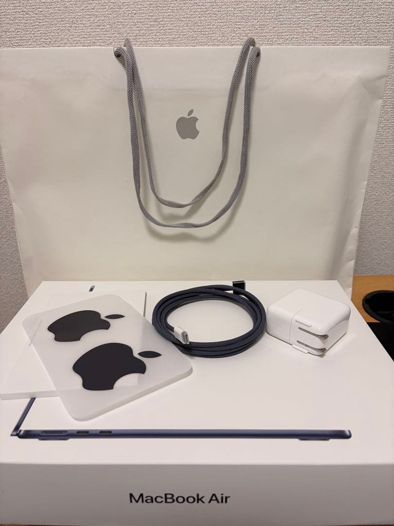 【美品】MacBook Air M3 256GB｜使用頻度少｜バッテリー100%