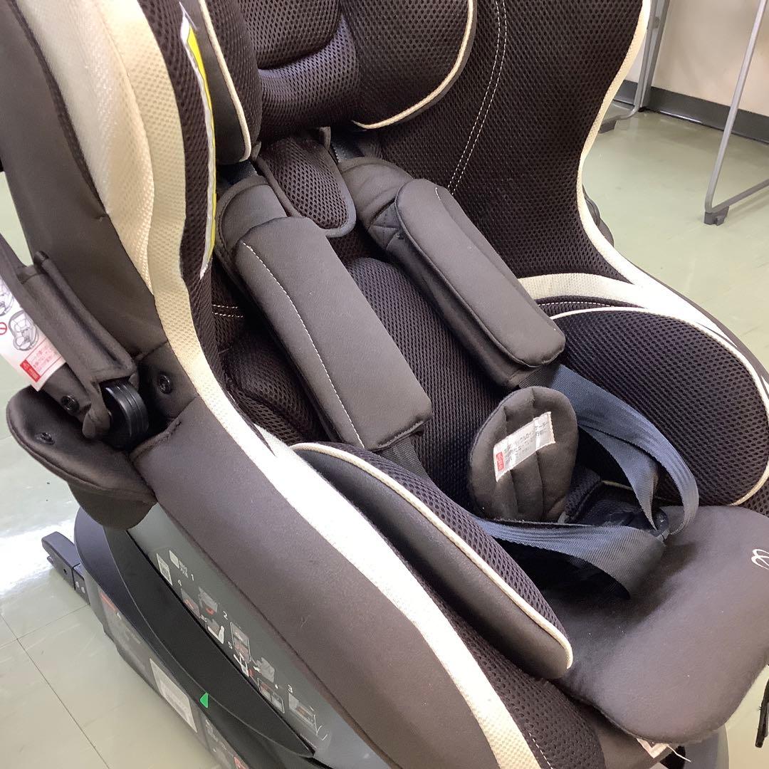 あ*ん様 【極美品】エールベベ クルット3i グランス ISOFIX アンバーブ