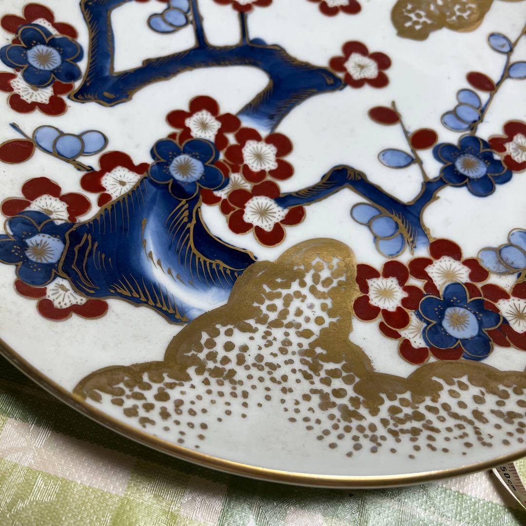 有田焼　秀峰作　大皿　幅約36.5㎝