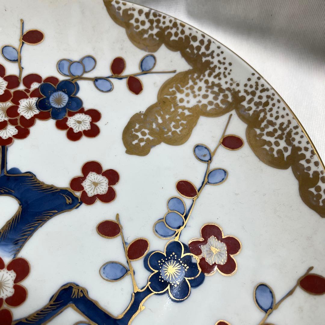 有田焼　秀峰作　大皿　幅約36.5㎝