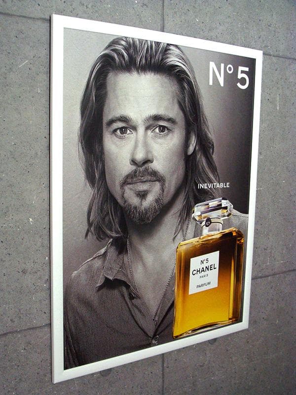 限定額装品！/シャネル No.5/ブラッド・ピット