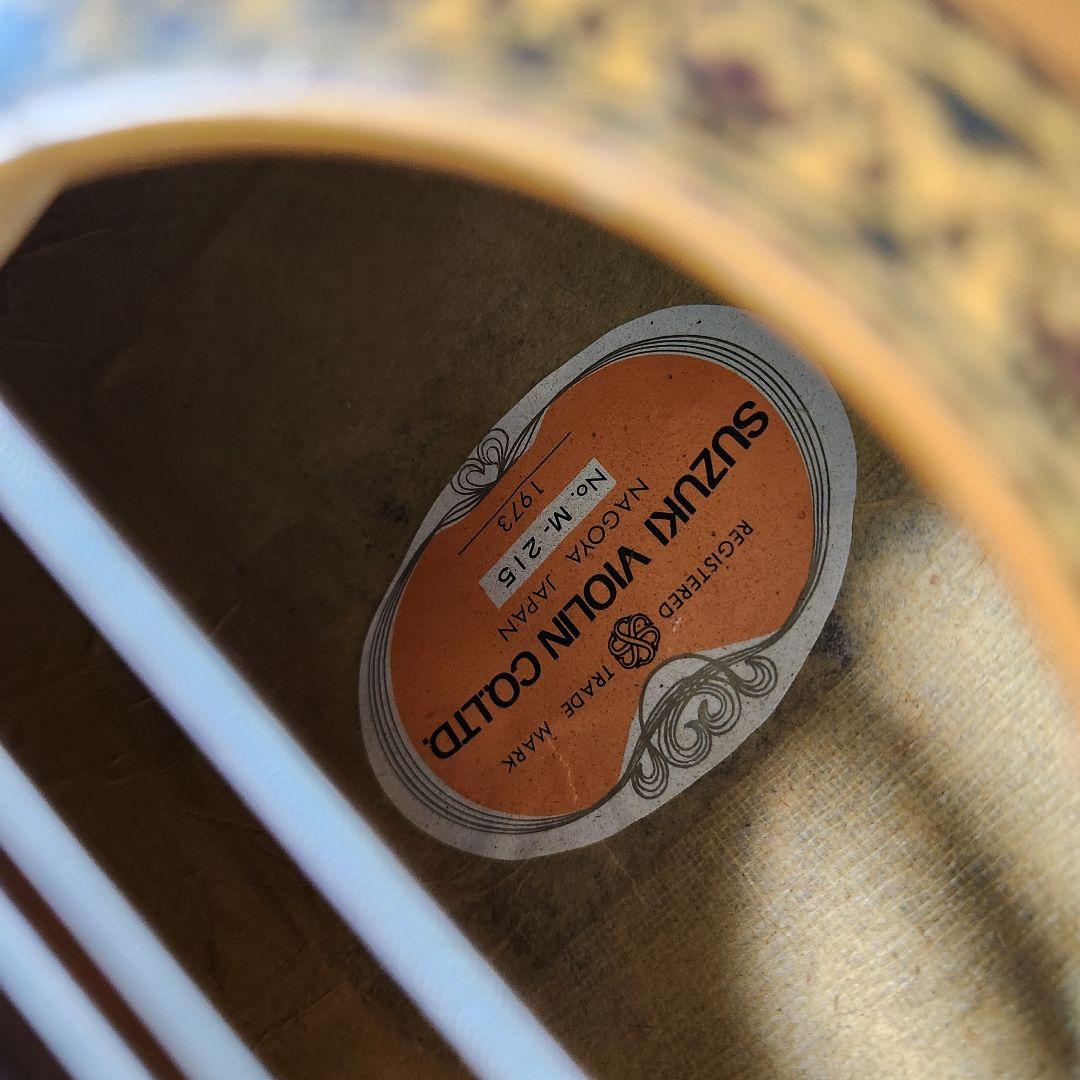 【良品】 SUZUKI マンドリン M-215 日本製 音出し確認済み