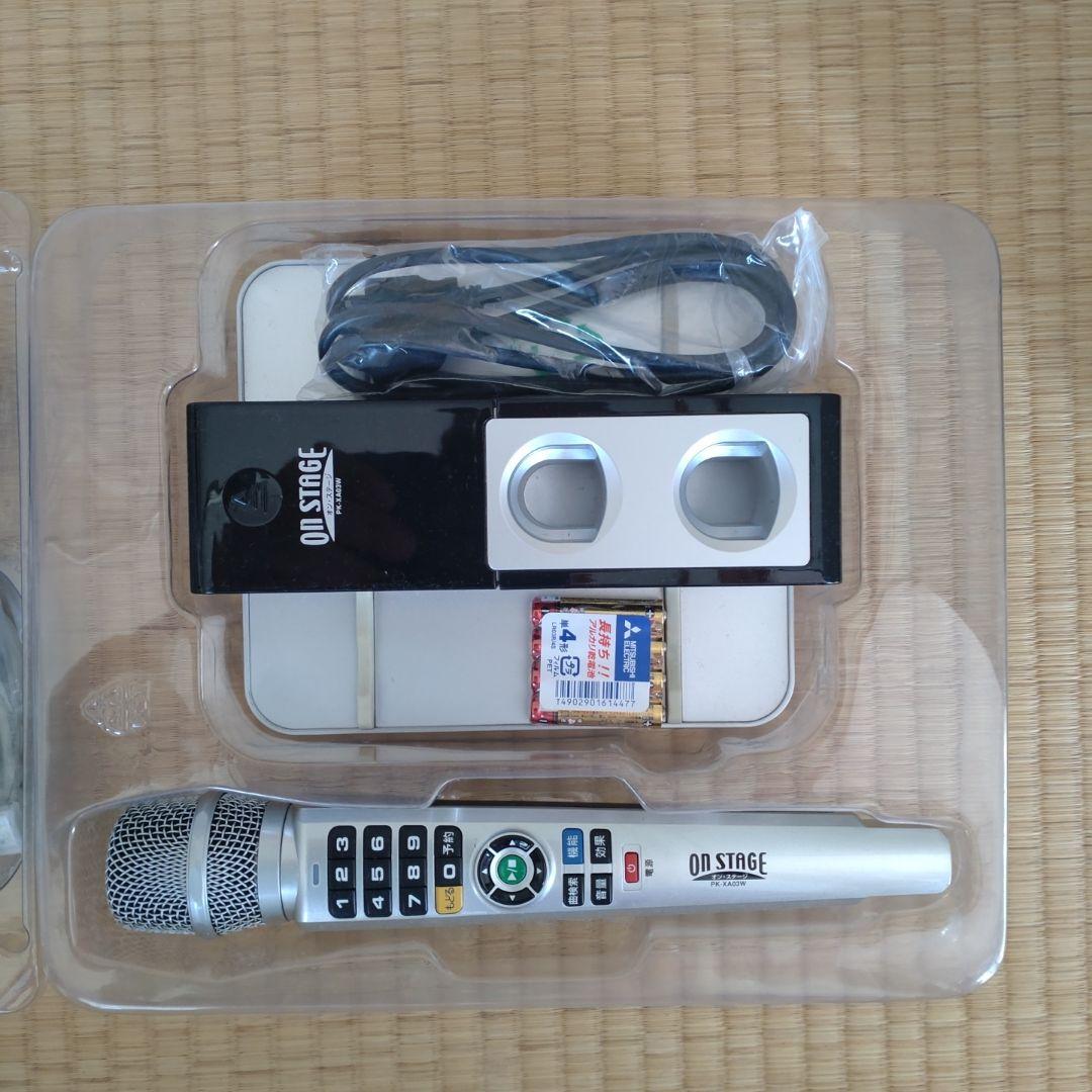 【コニー】 ON STAGE ワイヤレスカラオケ PK-AX03WIS