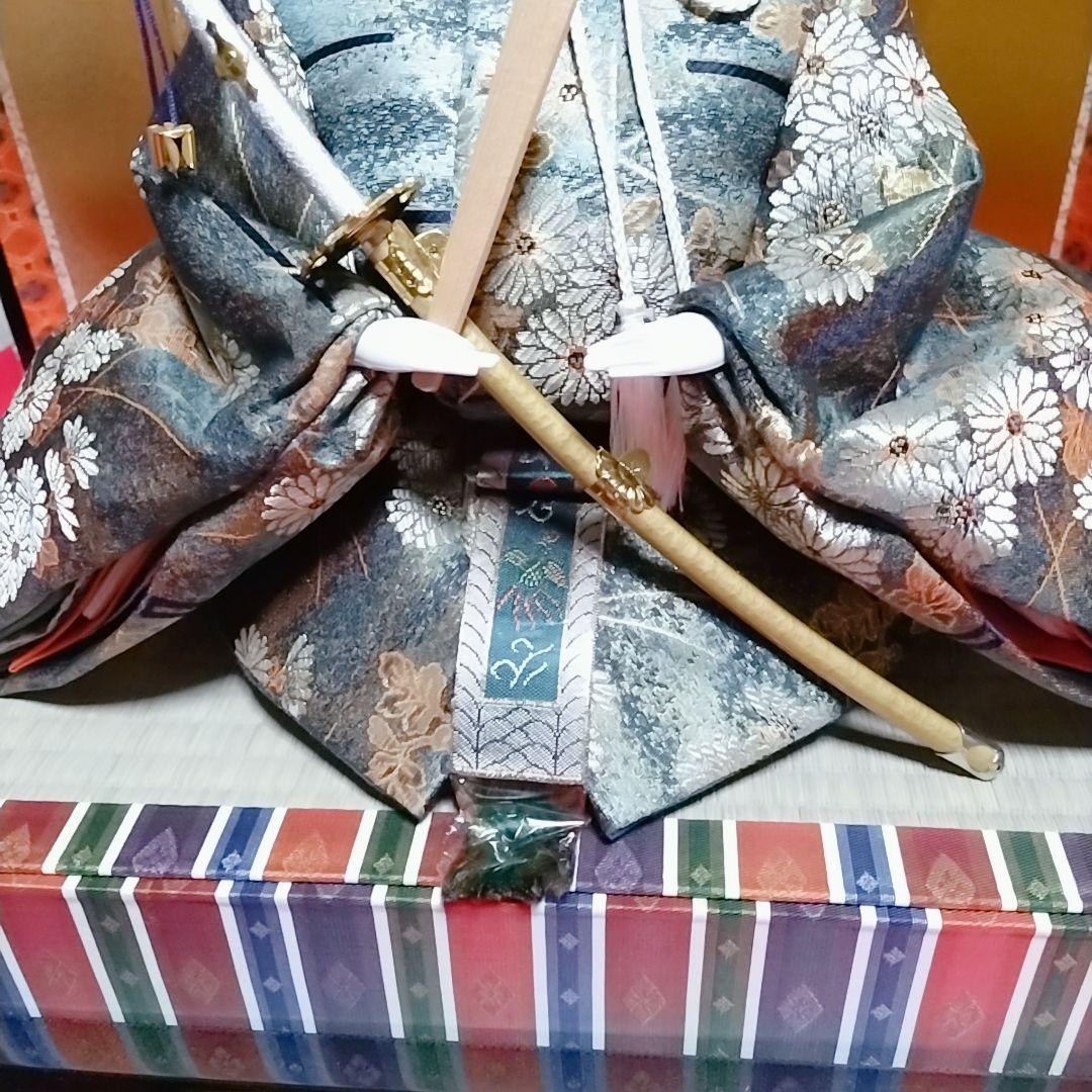お雛様◆お内裏様◆7段飾り◆金屏風・ぼんぼり・三宝台（花器）◆美品