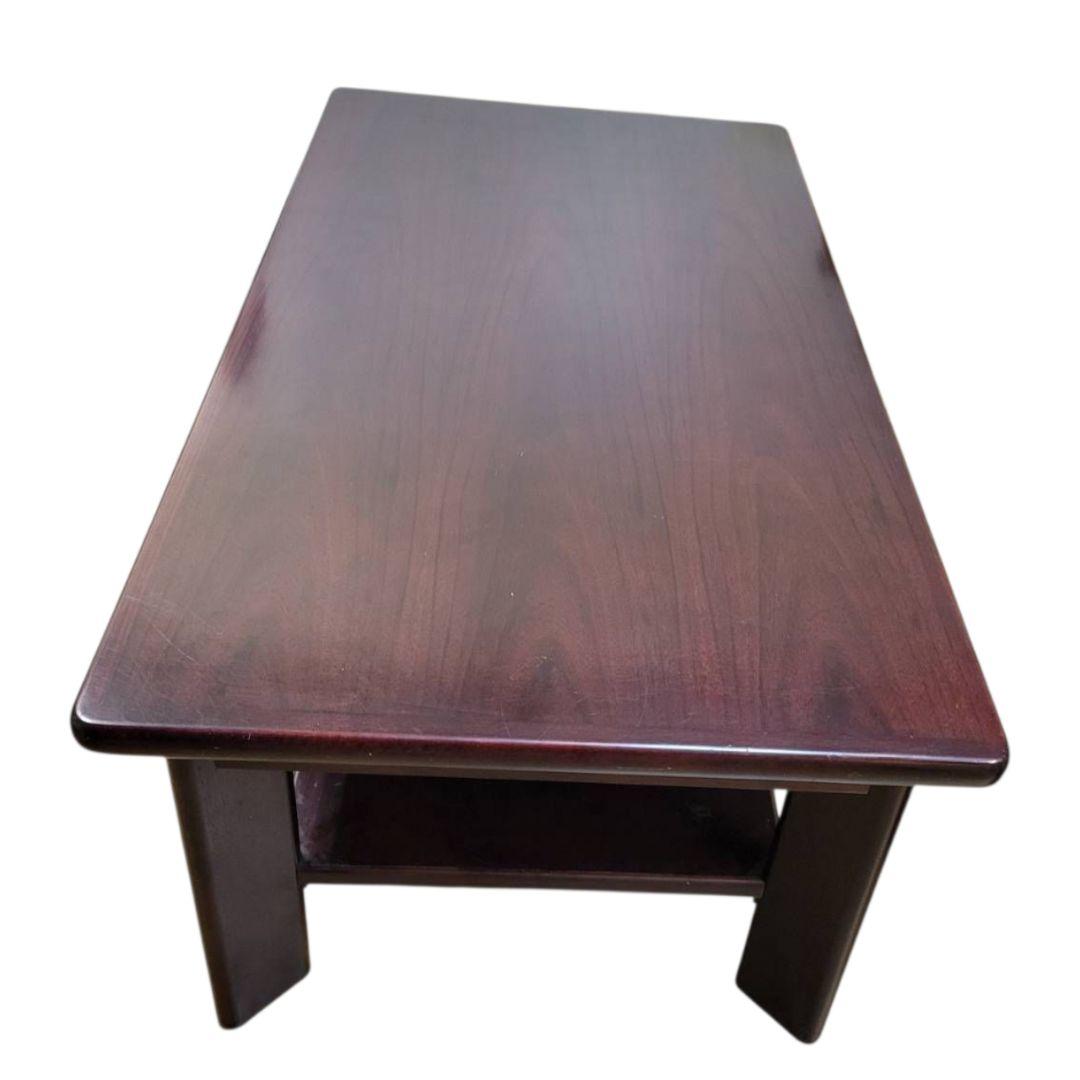 【希少】カリモク レトロ ローテーブル センターテーブル 机 木製 卓袱台 座卓