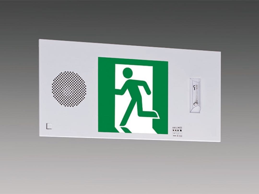 LED照明器具 LED誘導灯 誘導灯本体 点滅形誘導音付