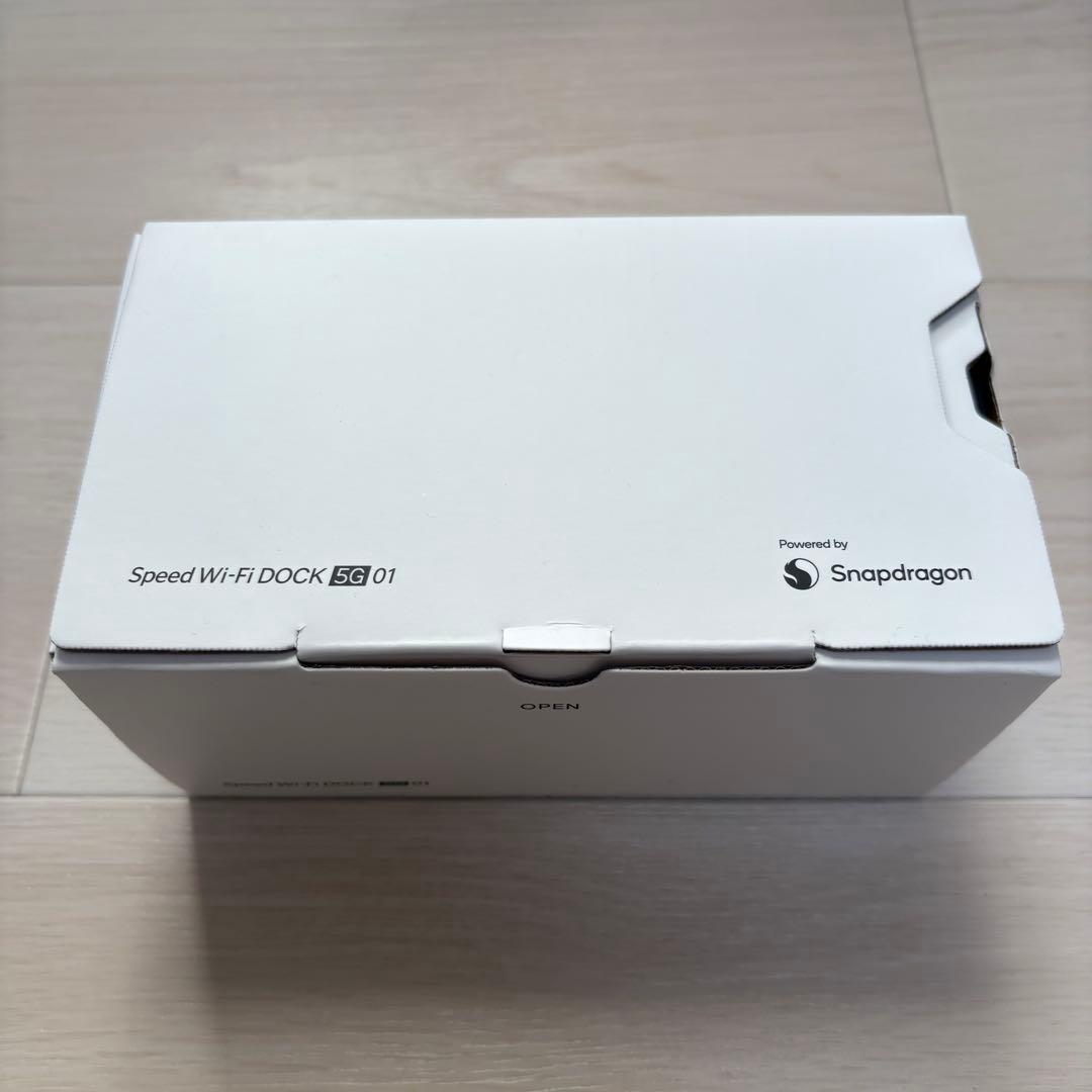 ☆新品未使用☆ Speed Wi-Fi DOCK 5G 01 ルーター