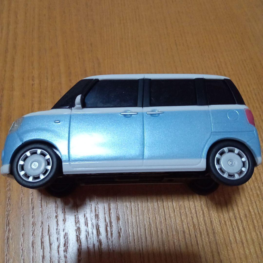 ダイハツ　ムーヴキャンバス　ミニカー　DAIHATSU　キャンバス　水色