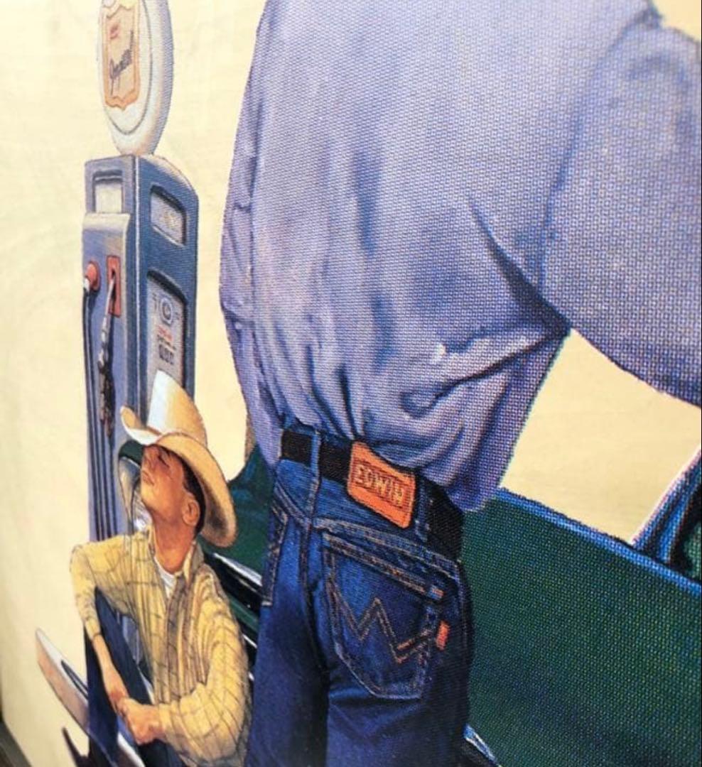 エドウィン 看板