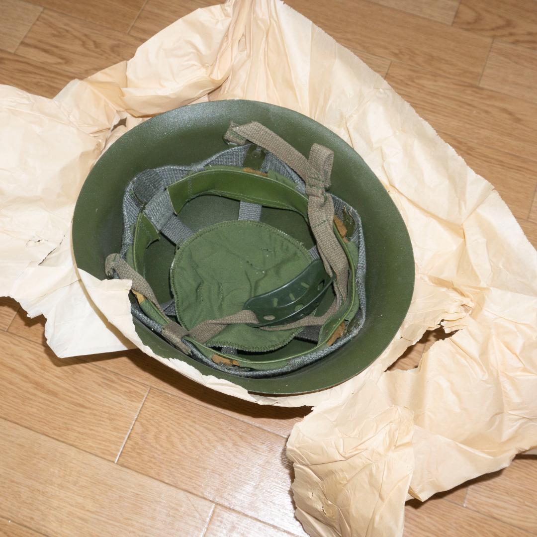 【訳あり特価】新品未使用・実物 中国軍 GK80A スチールヘルメット 軍放出品