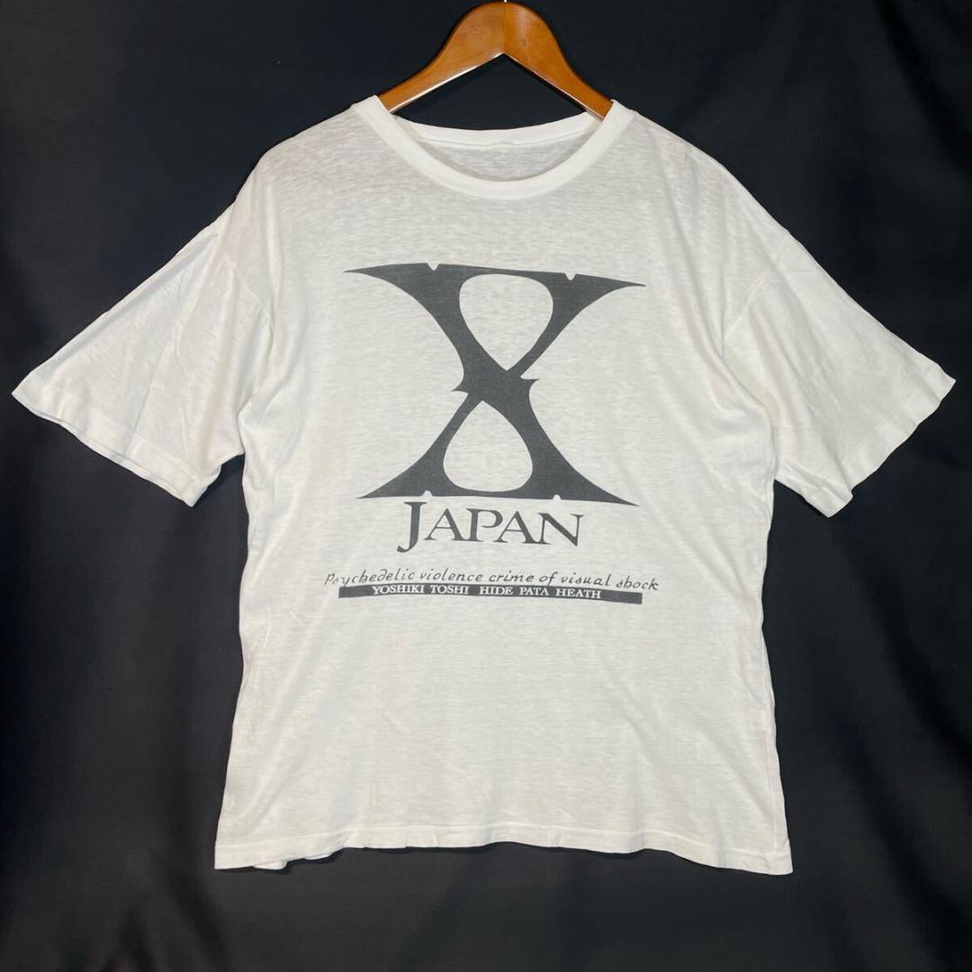 希少 90s 当時物 X JAPAN バンドTシャツ エックスジャパン 入手困難