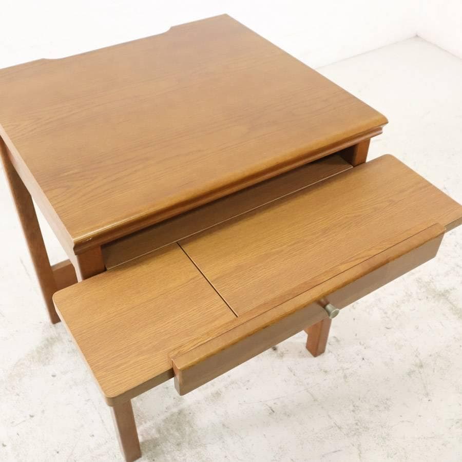 IDC大塚取扱 小島工芸 PC サイドデスク 幅60cm コンセント付き