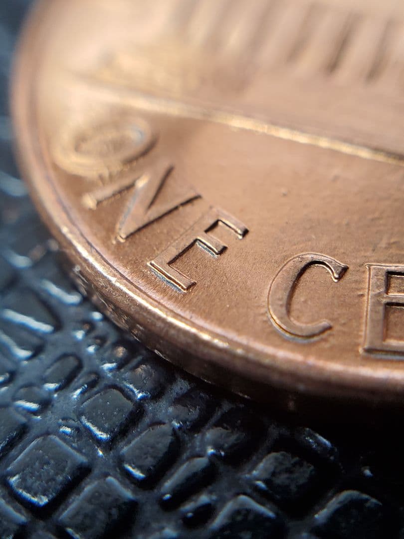 2341.　極美品　エラー　？　1989年　D　リンカーン　1セント　