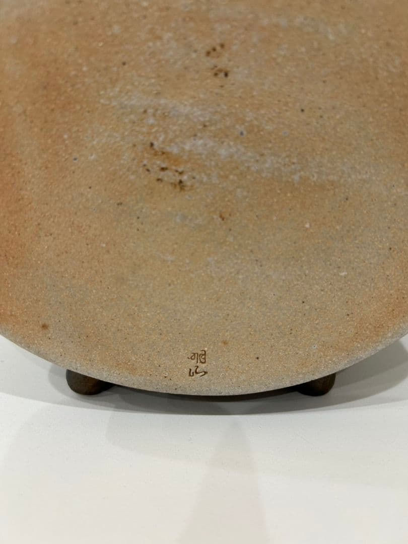 円形陶器メダカ鉢 小型