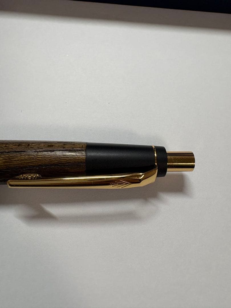 野原工芸 神代欅 新型シャーペン ゴールド金具