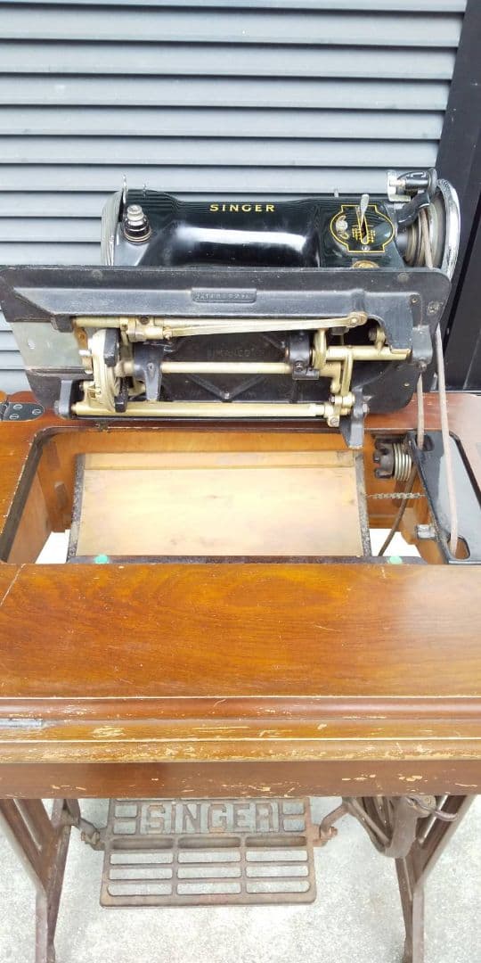 シンガー足踏みミシン(昭和レトロ)