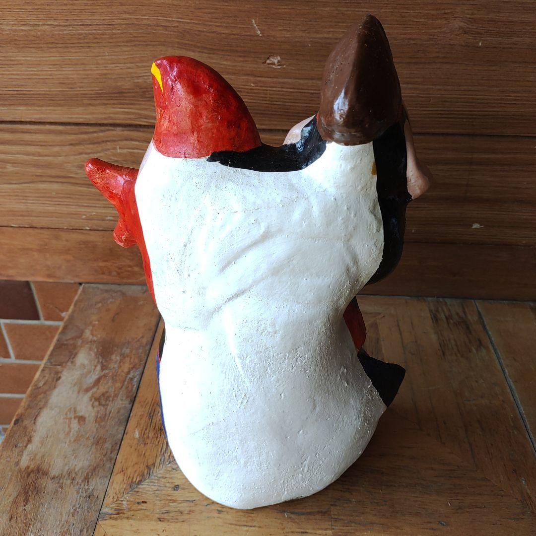 蔵出し【信州中野 郷土玩具】 鯛恵比寿 中野土人形 つちびな 土雛 倉庫保管品