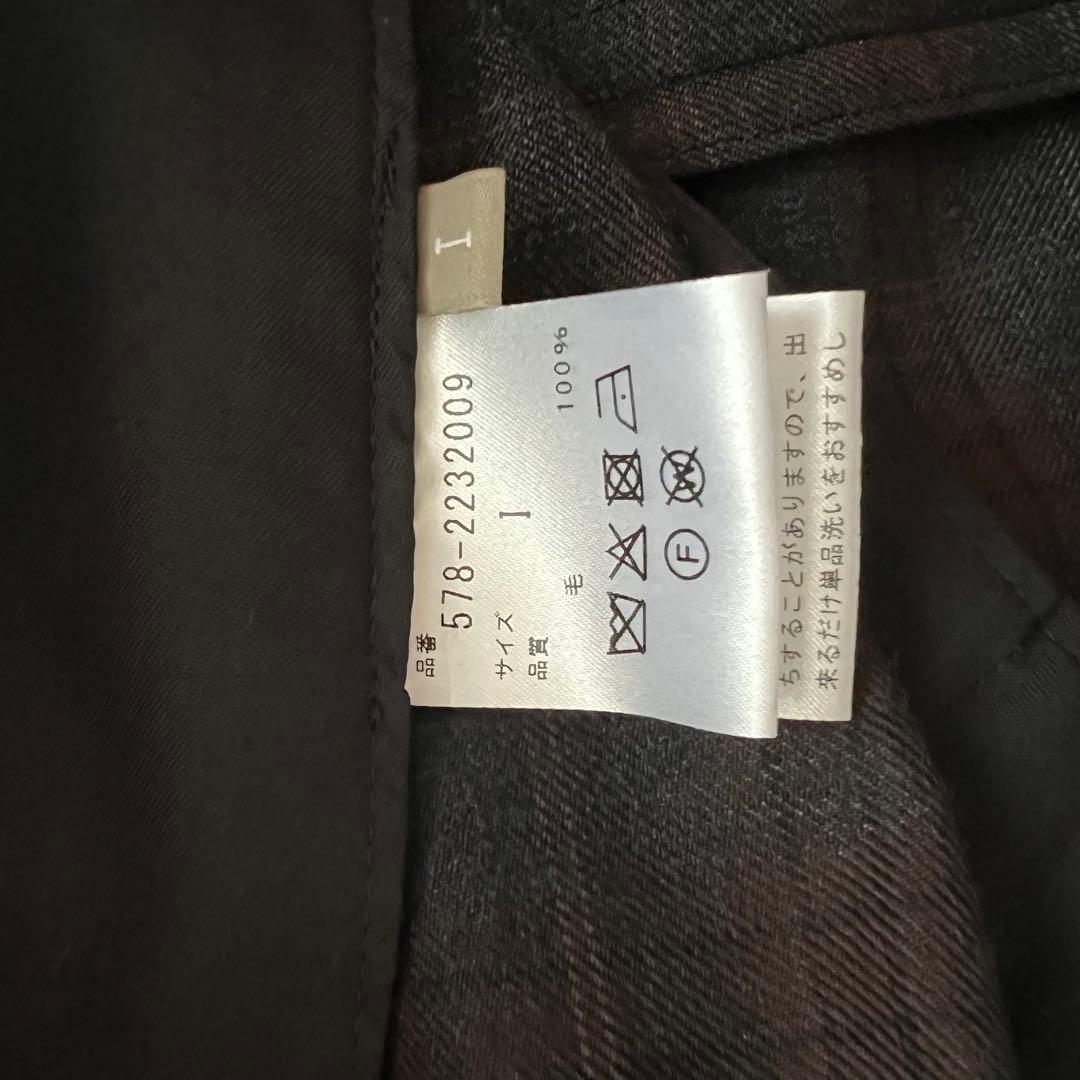 MARGARET HOWELL PLAID WOOL チェックスカート I