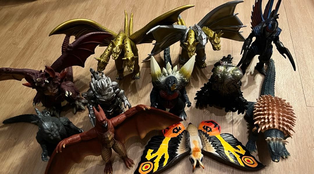 ゴジラ ソフビ フィギュア セット まとめ売り