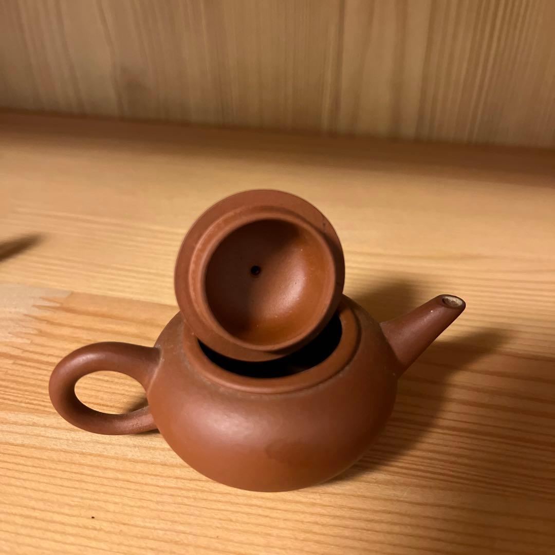 骨董品　朱泥急須  茶器  中国急須　中国茶茶器