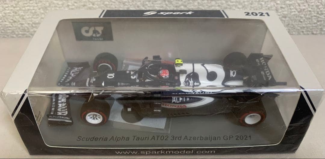 1/43 AlphaTauri ホンダAT02 2021年アゼルバイジャン3位