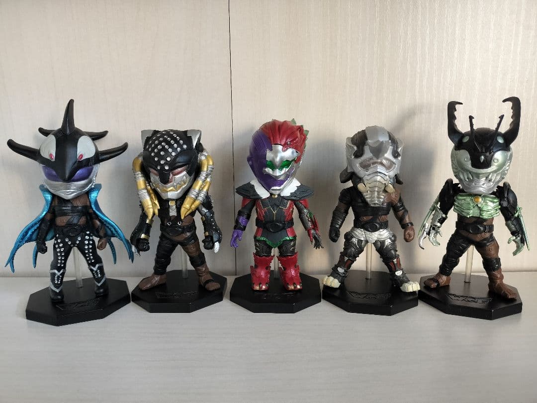 ワールドコレクタブルフィギュア　仮面ライダーオーズ21体セット（ケース付き）