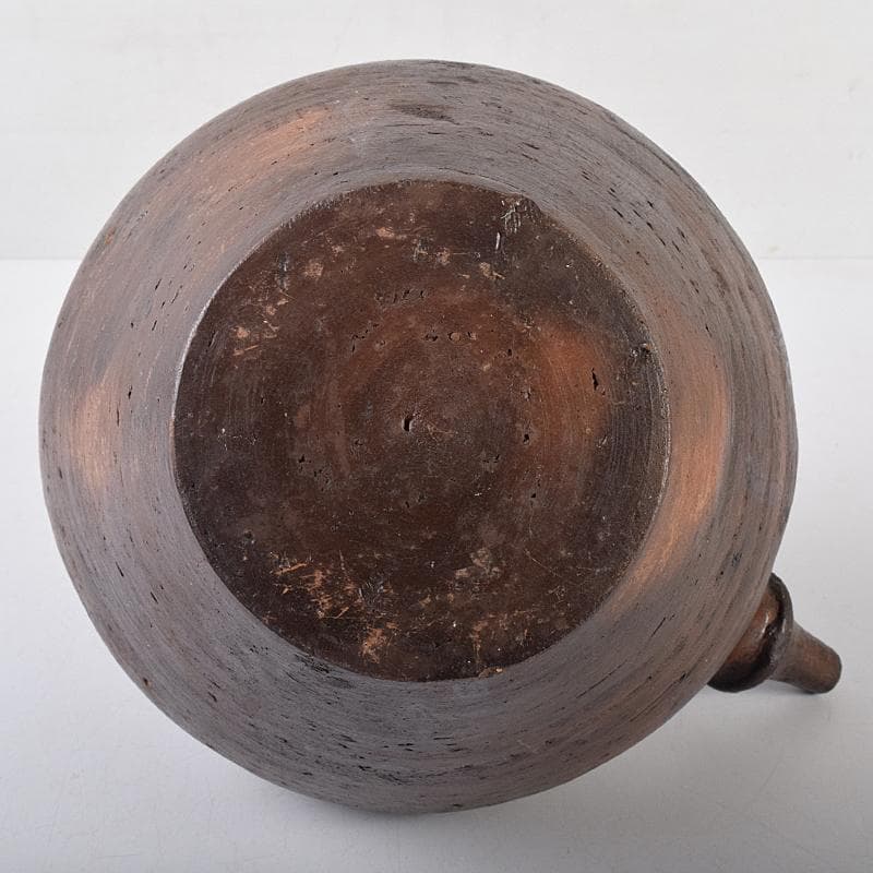 朝鮮美術　須恵器　新羅土器　水注瓶　C　R8666B