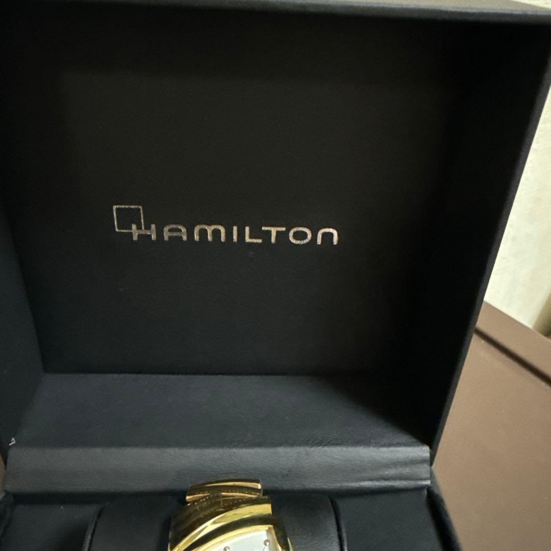 Hamilton ゴールドトライアングル型時計