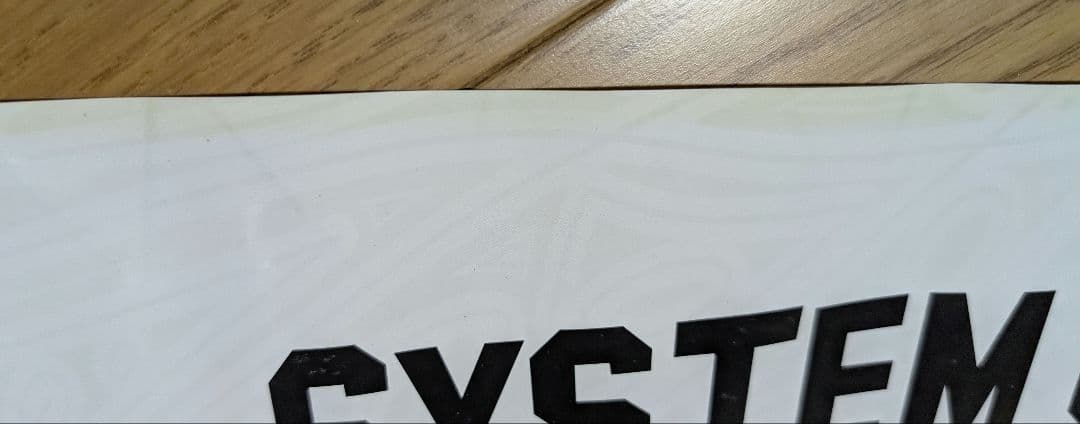 System of a down 直筆 サイン ポスター