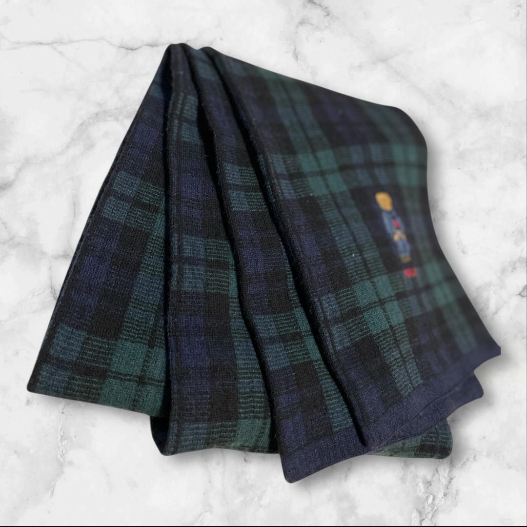 POLO RALPH LAUREN ポロベア マフラー 箱タグ付