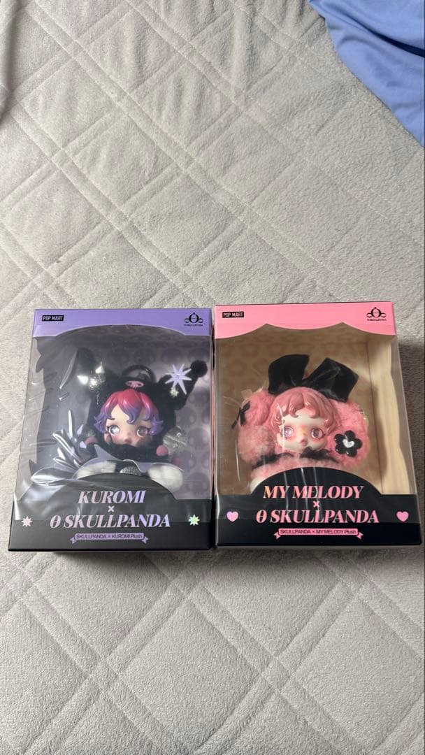 Kuromi & My Melody ぬいぐるみ 2体セット