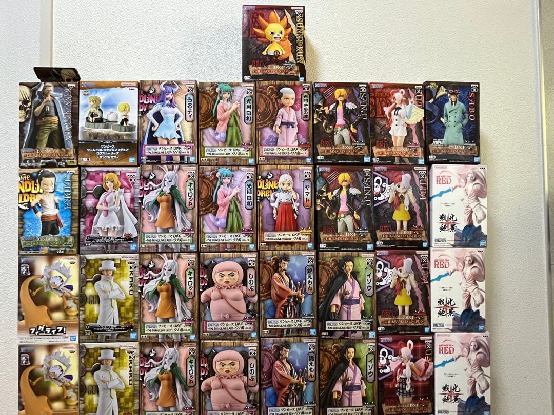 未開封 ワンピースフィギュア 57個 まとめ売り DXF ONE PIECE