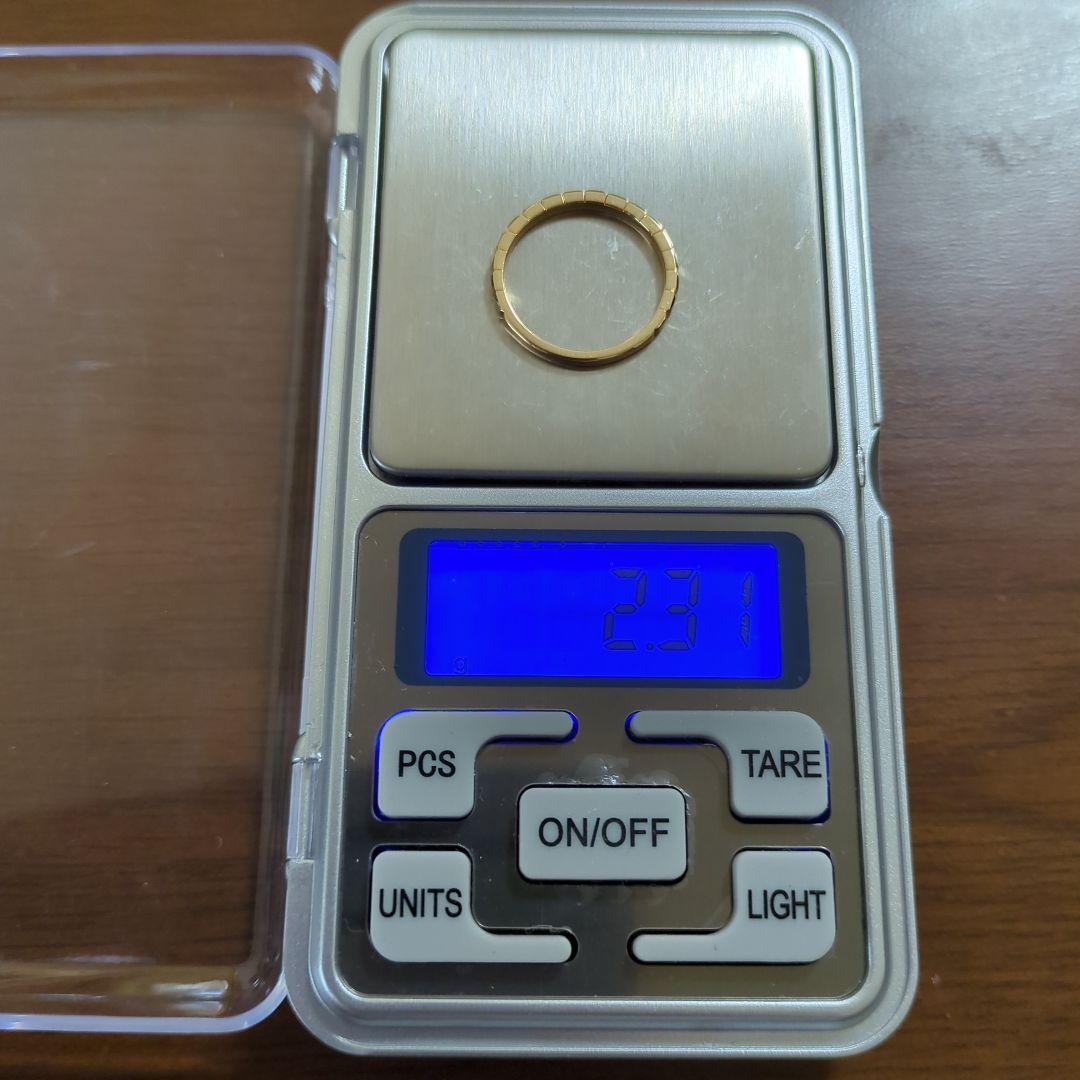 ベルシオラK18YGリング　15号