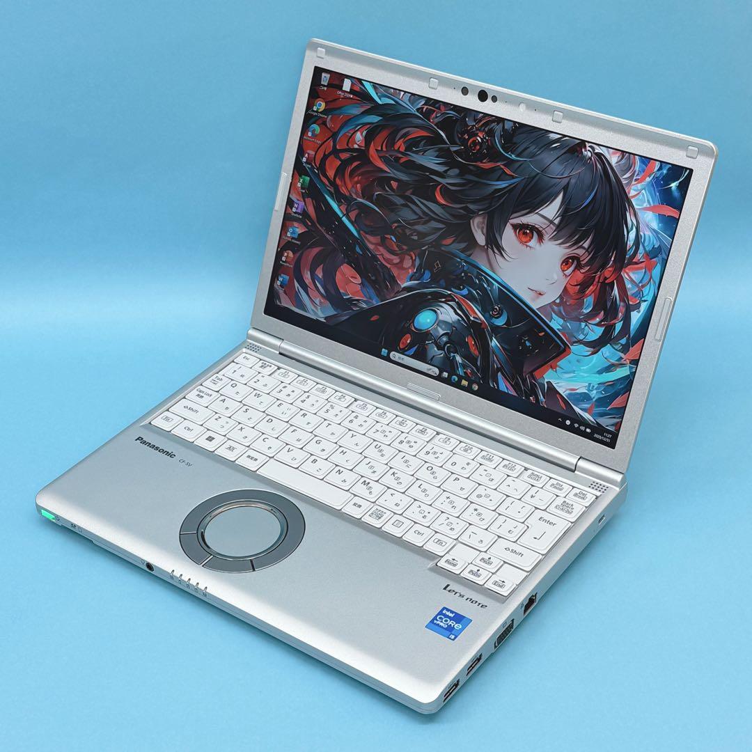 989極美品 レッツノートCF-SV1 第11世代 8GB office2024