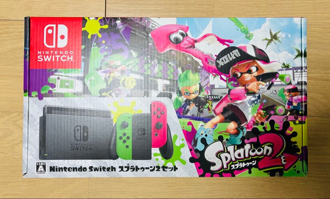 Nintendo Switch本体 スプラトゥーン2セット(ソフトなし)