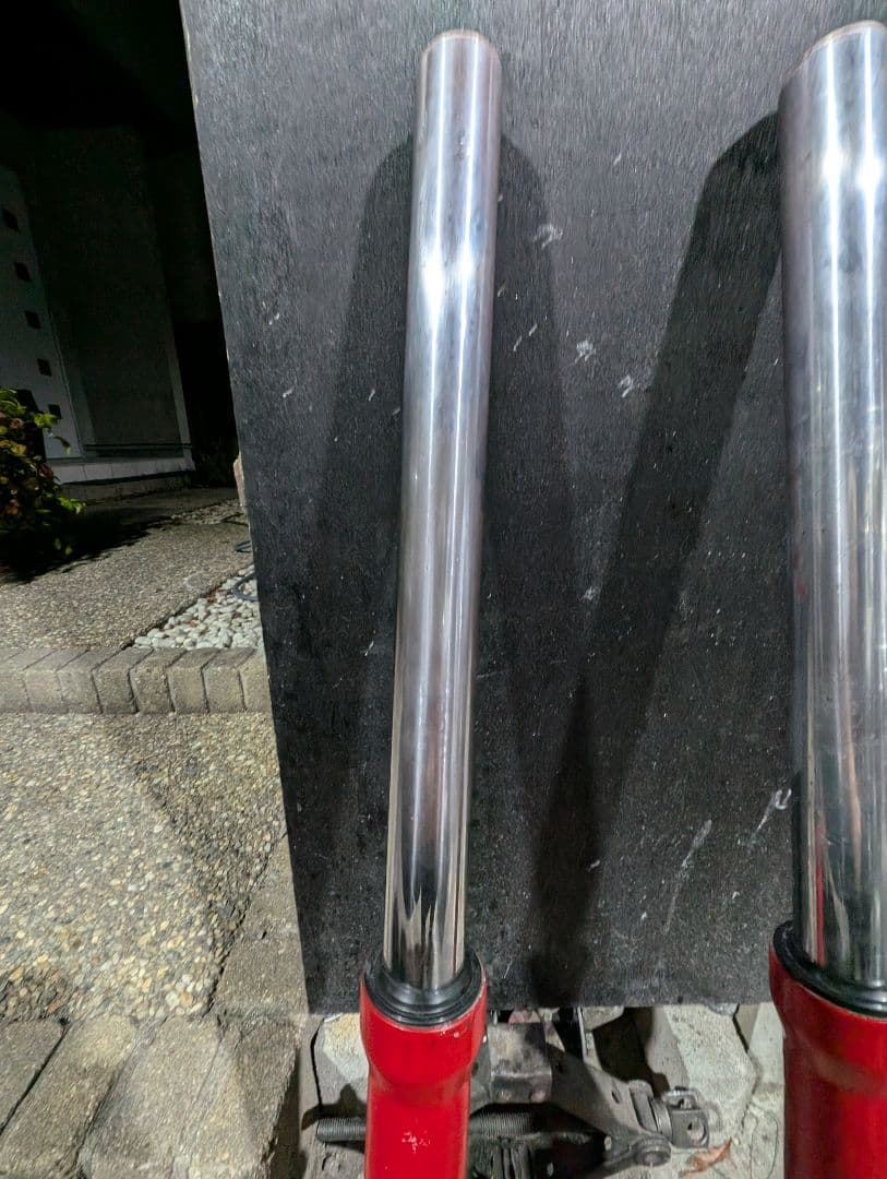 ゼファー400 フロントフォーク