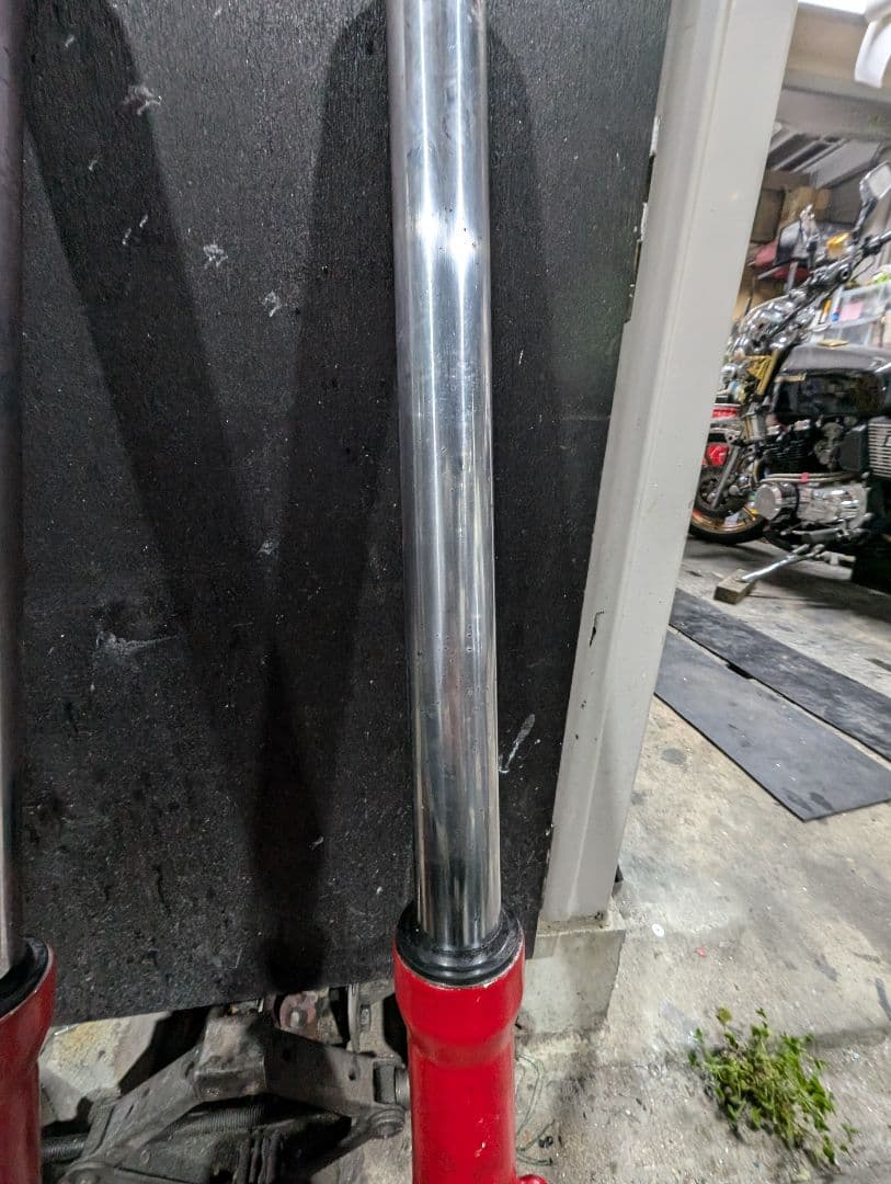 ゼファー400 フロントフォーク