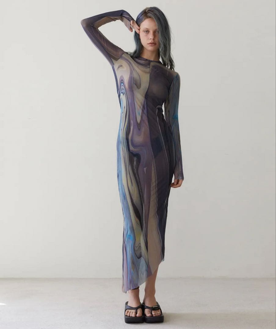 シアーマキシワンピ　ビーチウェア　MUSINSA