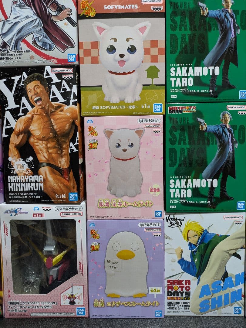 フィギュアまとめ売り　銀魂　ポケモン　コナン　サンドランド　マッシュル　サカモト