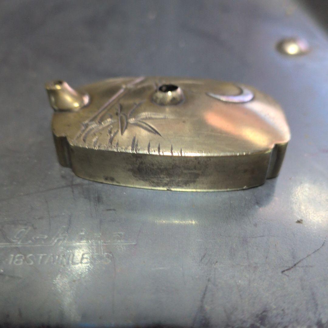 水差し 書道 黄銅鉱 明治時代