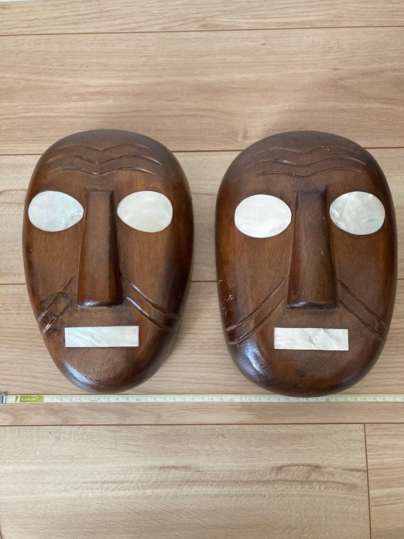 『超貴重』マヤの神の面　2個セット
