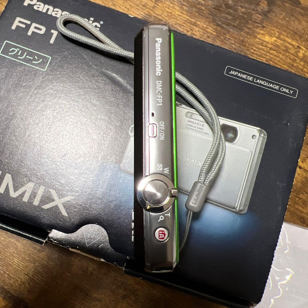 【良品/希少色】パナソニック　デジカメ　LUMIX グリーン　動作確認済み