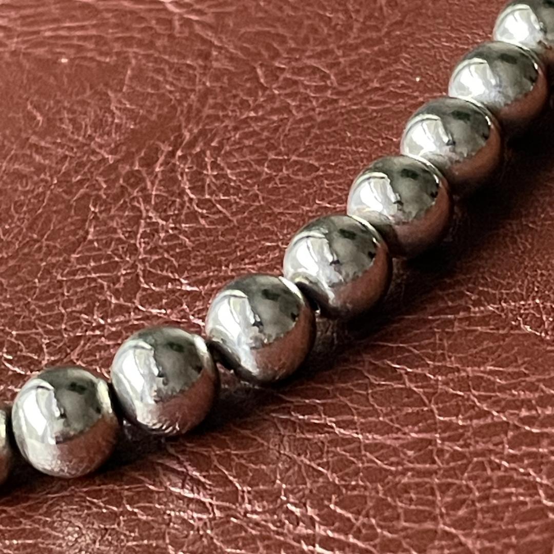 ブレスレット メンズ シルバー925 ヴィンテージ イタリア マグネット式 レア